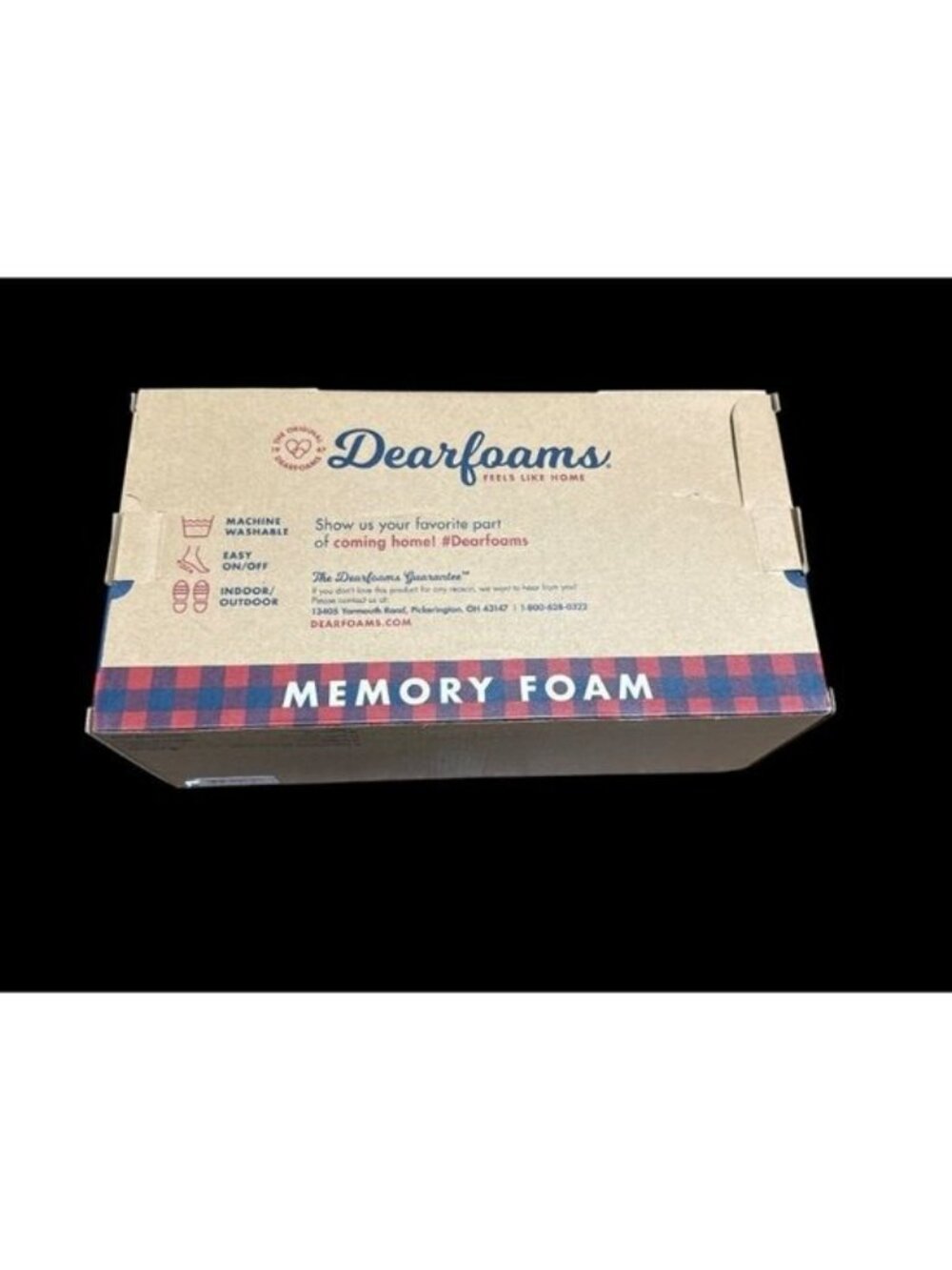 Dearfoams Men's Memory Foam Clog Slippers Size XL (13-14) New in Box - Picture 4 of 4